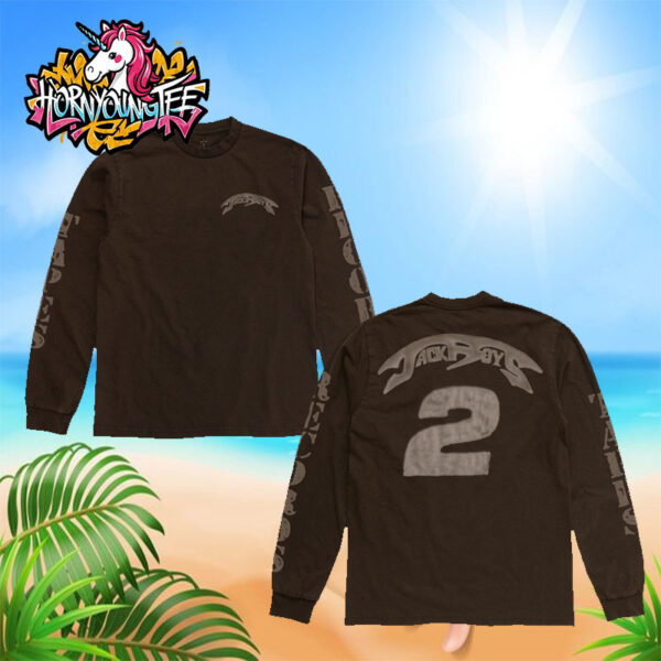 Travis Scott Featuring Jackboys Merchandise Album Jackboys 2 Box Set A3 All Over Print Sweatshirt