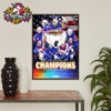 Real Madrid Kylian Mbappe Wins The European Golden Shoe 2024-25 Season Poster Home Decor Canvas