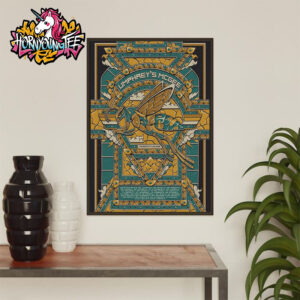Umphreys McGee Cruising Altitude 2025 Tour Poster For Show Schedule Tour Dates Poster Home Decor Canvas