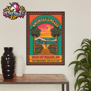 Umphreys McGee Poster 2 Nights At The Windjammer In Isle of Palms SC On May 22 23 2025 Poster Home Decor Canvas