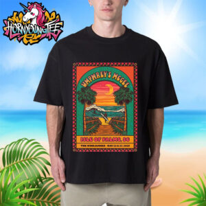 Umphrey’s McGee Poster 2 Nights At The Windjammer In Isle of Palms SC On May 22 23 2025 Unisex T-Shirt