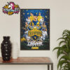 Texas Longhorns Baseball Poster Celebrates The Champions Southeastern Conference Champions 2025 Poster Home Decor Canvas