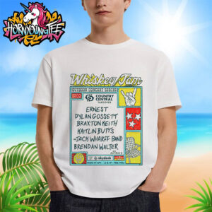 Whiskey Jam Outdoor Concert Series Country Central Take Over On June 2 2025 Unisex T-Shirt