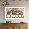 Sepultura Celebrating Life Through Death Brazilian Farewell Tour 2025 Schedule Tour Dates Poster Home Decor Canvas