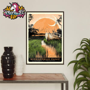 Widespread Panic Poster For Show At Credit One Stadium In Charleston SC On May 16 2025 Poster By Subject Matter Studio Poster Home Decor Canvas