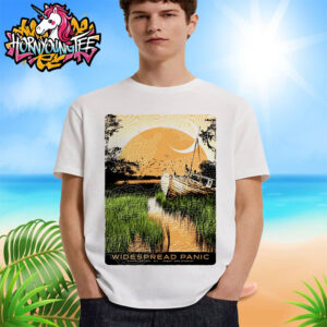 Widespread Panic Poster For Show At Credit One Stadium In Charleston SC On May 16 2025 Poster By Subject Matter Studio Unisex T-Shirt