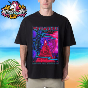 Wolfmother Australia 2025 Concert Poster At Enmore Theatre On May 31 2025 20th Anniversary Unisex T-Shirt