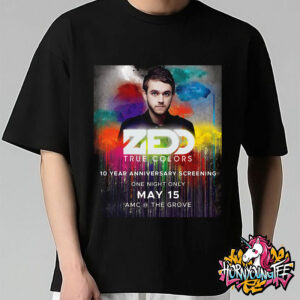 Zedd Albums True Colors 10 Year Anniversary Screening One Night Only May 15 2025 At The Grove In Los Angeles True Colors Documentary Unisex T-Shirt