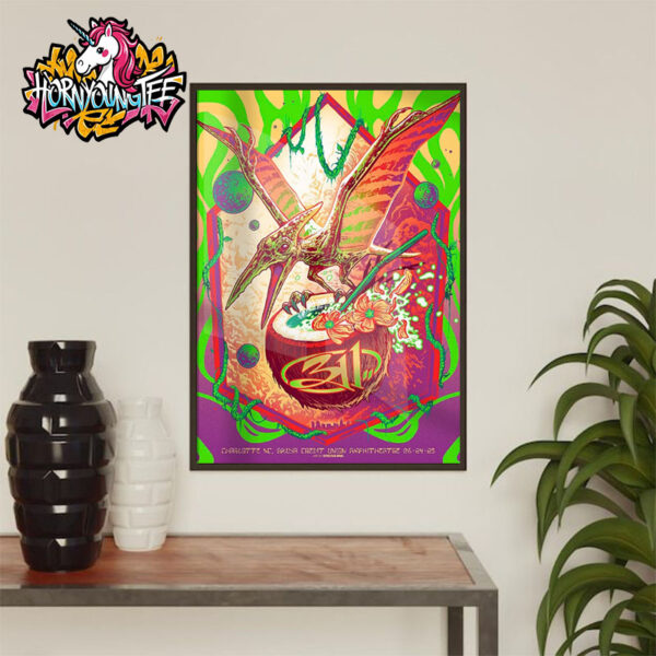 311 Band Unity Tour 2025 Show At Skyla Credit Union Amphitheatre On June 24 2025 In Charlotte NC Poster Home Decor Canvas