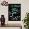 A Wilhelm Scream Band Poster Show At Taffeta Music Hall On June 26 2025 In Lowell MA Poster Home Decor Canvas