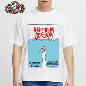 A Wilhelm Scream Band Poster Show At Taffeta Music Hall On June 26 2025 In Lowell MA Unisex T-Shirt