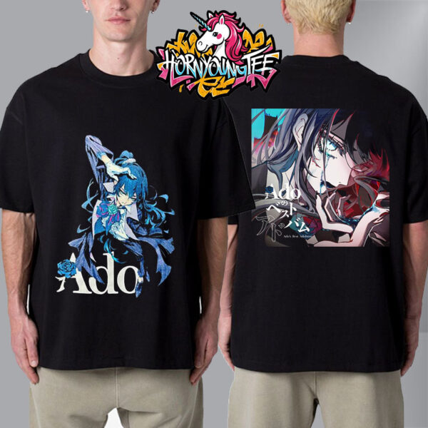 Ado World Tour 2025 Merch Tee Ado x Hot Topic Ado’s Best Adobum Unisex T-Shirt Two Sides