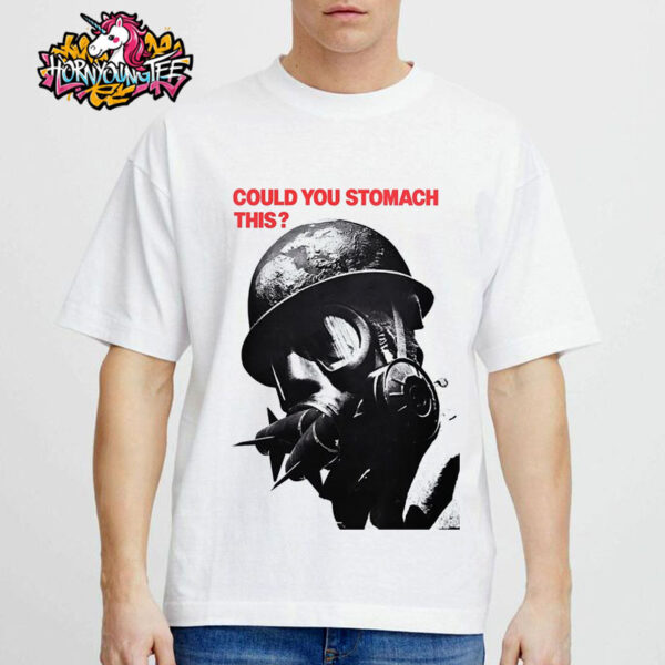 Anti Nuclear Movement Poster House x Peter Kennard Merch Tee Could You Stoch This Unisex T-Shirt