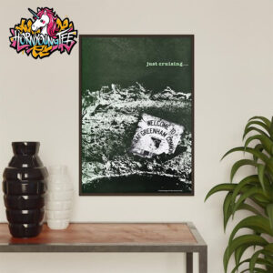 Anti Nuclear Movement Poster House x Peter Kennard Merch Tee Just Cruising Poster Home Decor Canvas