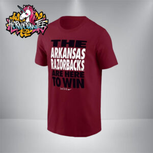 Omahogs Arkansas Razorbacks Baseball 2025 College World Series Dugout The Arkansas Razorbacks Are Here To Win Unisex T-Shirt