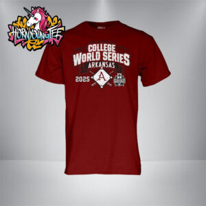 Omahogs Arkansas Razorbacks Baseball 2025 College World Series Unisex T-Shirt