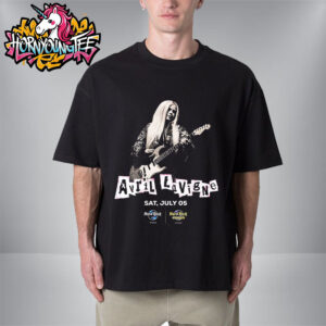 Avril Lavigne At Hard Rock Casino Ottawa On July 5 2025 Poster For Grand Opening Unisex T-Shirt