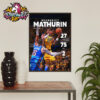 Jobe Bellingham Comes To Borussia Dortmund Poster Home Decor Canvas