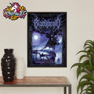 Blackbraid Exclusive Sweden Release Show At Kollektivet Livet On August 21 2025 Stockholm Poster Home Decor Canvas