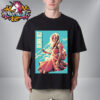 Blink-182 Venue Poster At Royal Arena On September 12 2023 In Copenhagen Denmark Art By Luke Preece Unisex T-Shirt