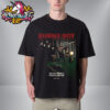 The Band Camino Poster The Never Always Tour 2025 Schedule Tour Dates Unisex T-Shirt