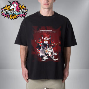 Celebrates Florida Panthers Back To Back Wins Stanley Cup Champions NHL 2025 For Second Straight Season Unisex T-Shirt
