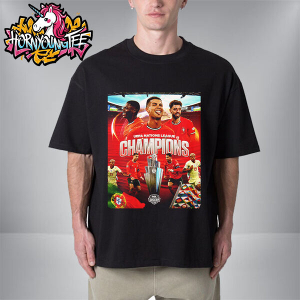 Celebrates Portugal The Champions UEFA Nations League Champion 2025 Unisex T-Shirt