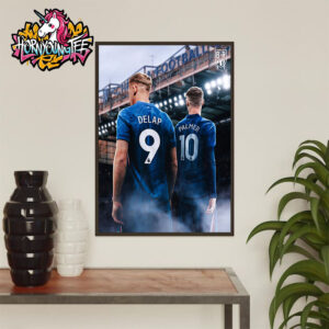 Chelsea FC Poster New Numbers For Cole Palmer And Liam Delap At Chelsea FC Poster Home Decor Canvas