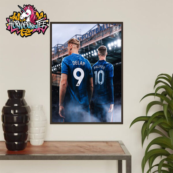 Chelsea FC Poster New Numbers For Cole Palmer And Liam Delap At Chelsea FC Poster Home Decor Canvas