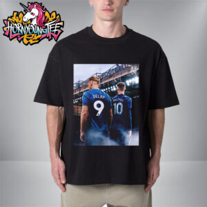 Chelsea FC Poster New Numbers For Cole Palmer And Liam Delap At Chelsea FC Unisex T-Shirt