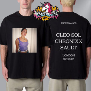 Cleo Sol Live Concert Show In London UK On August 15 2025 Merch Tee Unisex T-Shirt Two Sides
