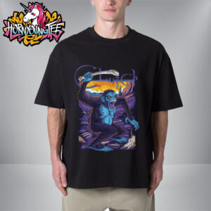 Clutch Band Poster Show At Michigan Theatre On June 20 2025 On Ann Arbor MI Mazza Ape Limited Edition Unisex T-Shirt