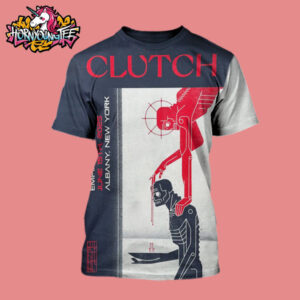 Clutch Band Venue Poster At Empire Live On June 15 2025 In Albany New York All Over Print Shirt