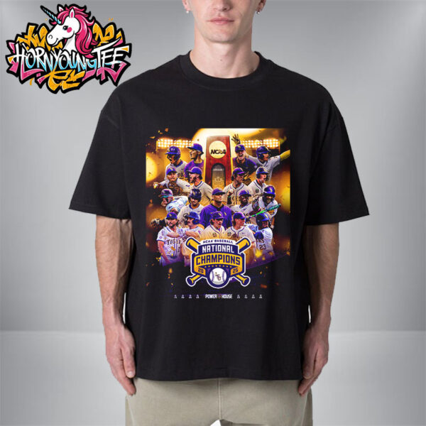 Congrats LSU Tigers Baseball The Champion NCAA Baseball National Champions 2025 Unisex T-Shirt