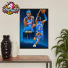The Thunder OKC The Champions NBA Finals 2025 For First Time Poster Home Decor Canvas