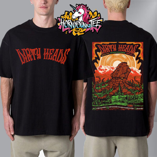 Dirty Heads At Red Rock Amphitheatre On June 26 2025 In Morrison CO Unisex T-Shirt Two Sides