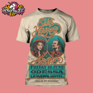 Ella Hooper And Archer Back From Nashi Extended Tour 2025 At Leaver’s Hotel In Odessa All Over Print Shirt
