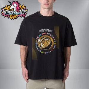 FIFA Club World Cup 2025 Poster 32 Teams 1 Trophy Unisex T-Shirt
