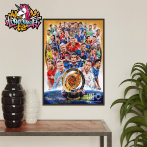 Fifa Club World Cup 25 Poster All Star Team Poster Home Decor Canvas