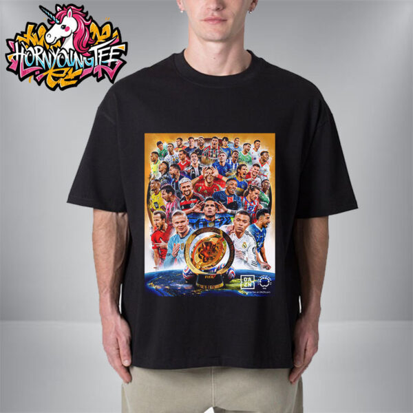 Fifa Club World Cup 25 Poster All Stars Team Unisex T-Shirt