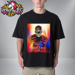 First Look Rex Mason In Superman Movie Only In Theaters July 11 2025 James Gunn Film Unisex T-Shirt