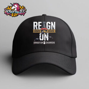 Florida Panthers 2024-2025 Back to Back Stanley Cup Champions Reign On Hat Cap