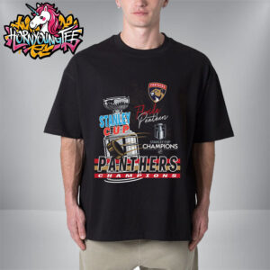 Florida Panthers 2025 Stanley Cup Champions Raise the Cup Unisex T-Shirt