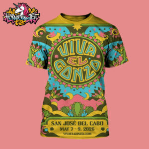 Goose The Band At Viva El Gonzo Chapter 2 On May 7-9 2025 In San José Del Cabo All Over Print Shirt