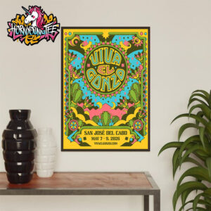 Goose The Band At Viva El Gonzo Chapter 2 On May 7-9 2025 In San José Del Cabo Poster Home Decor Canvas