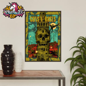 Guns N Roses Poster Istanbul Show At Tupras Stadium On June 2 2025 In Istanbul Turkey Poster Home Decor Canvas