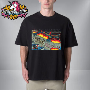 Guns N Roses Poster Tonight At Estadi Olimpico Lluis Company On June 9 2025 In Barcelona Unisex T-Shirt
