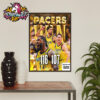 Indiana Pacers The Champions Eastern Conference Champion NBA Final 2025 Poster Home Decor Canvas
