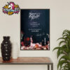 Thrice Band Poster Fall Tour 2025 Schedule Tour Dates Poster Home Decor Canvas