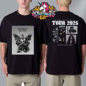 Kendrick Lamar Merchandise Tee King Kendrick To Pimp A Butterfly T-Shirt Two Sides